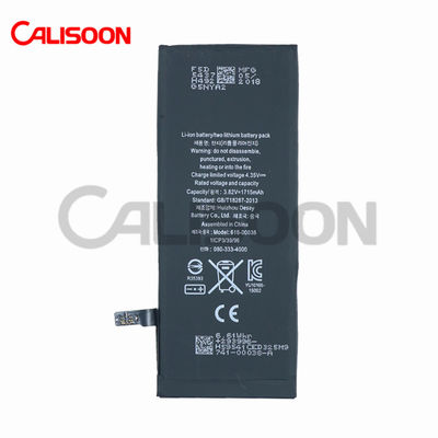 1715mAh Iphone 6 IPH 6s Cep telefonu LI ION pilleri için yedek piller
