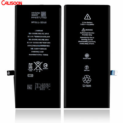 Yeniden şarj edilebilir cep telefonu pil paketi 3.82V IPhone 6 6s 7 8 Plus X Xr Xs 11 12 Pro