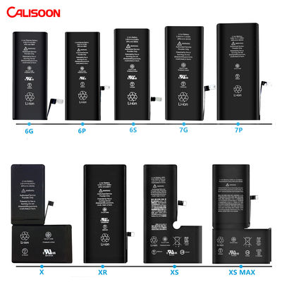 1500mAh IP 7 Iphone 7 8 Plus X Xs Xr 11 12 13 Pro Max için yedek piller