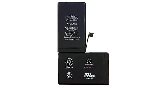 Iphone X için 2716mAh yedek pil