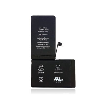 OEM Değiştirme Pil Iphone X için 1500mAh Şarj edilebilir Li Ion Değiştirme Pil