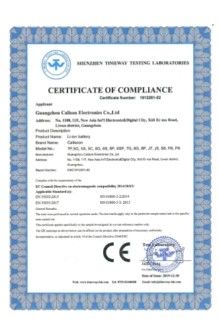 Çin Guangzhou Yoodertumn Electronics Co., Ltd Sertifikalar